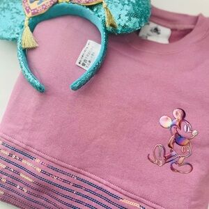 Disney Spirit Jersey 🩷 Pink Sequins